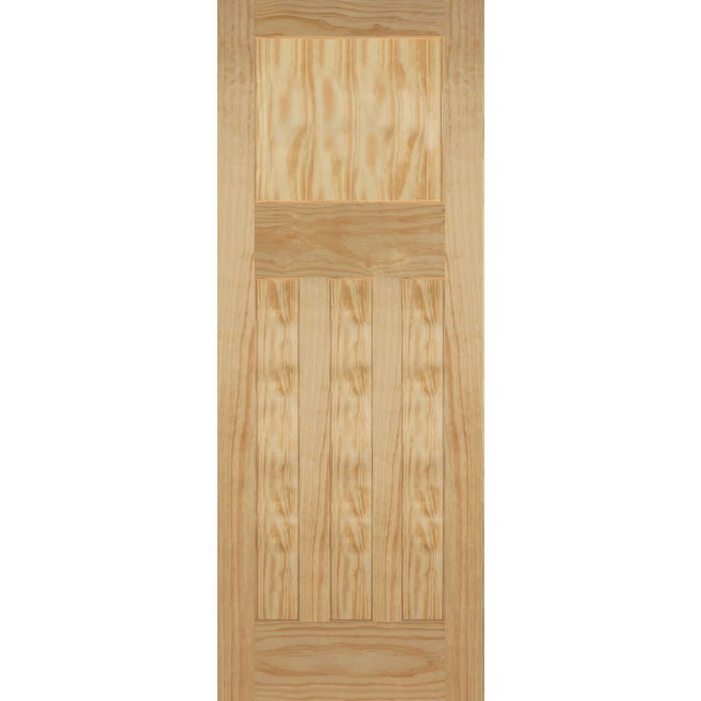 Internal Clear Pine 1930's Style 4 Panel Door